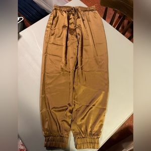 Kittenish Abigail Satin Joggers